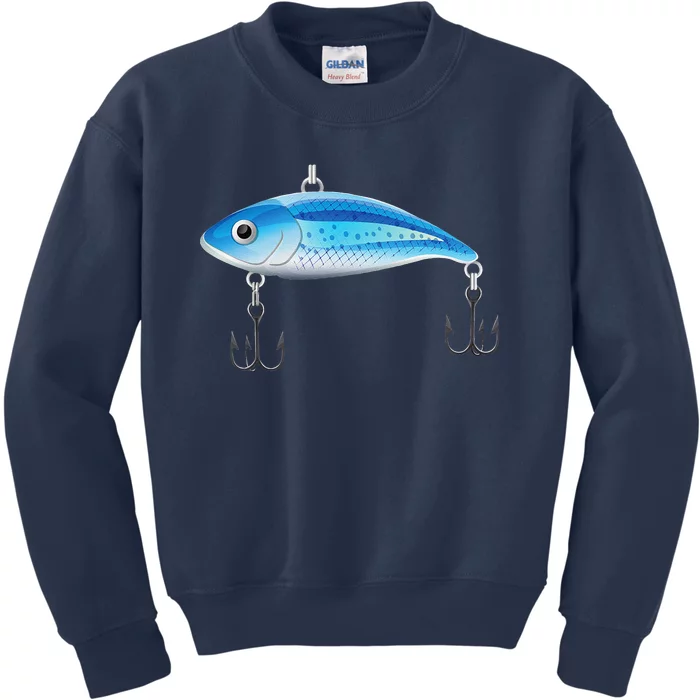 Fishing Lure Halloween Costume Kids Sweatshirt