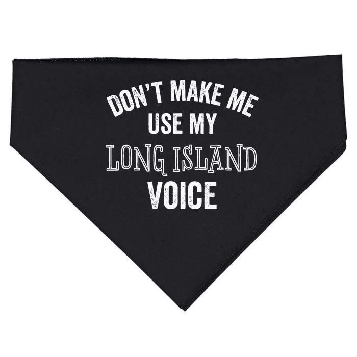 Funny Long Island New York Accent Nyc Hamptons USA-Made Doggie Bandana