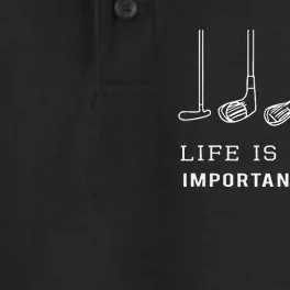 Funny Life Is Full Of Important Choices Golf Clubs Dry Zone Grid Performance Polo