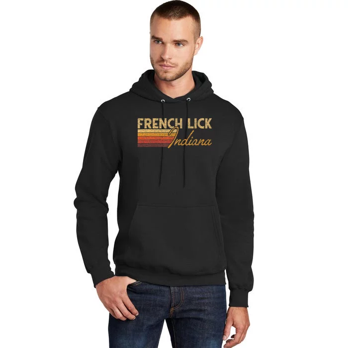 French Lick Indiana Tall Hoodie