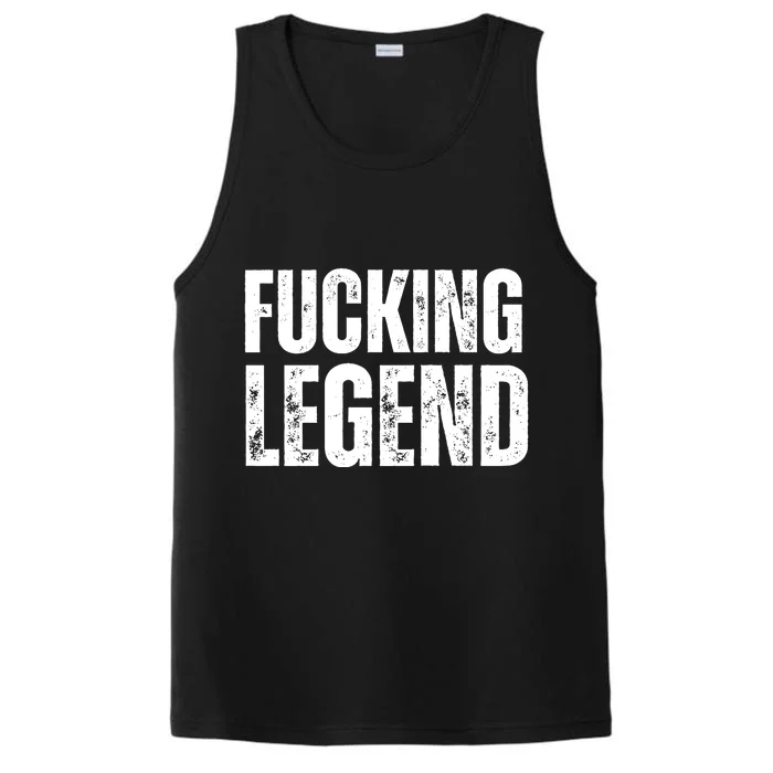 Fucking Legend Internet Social Media Insta Trending Performance Tank