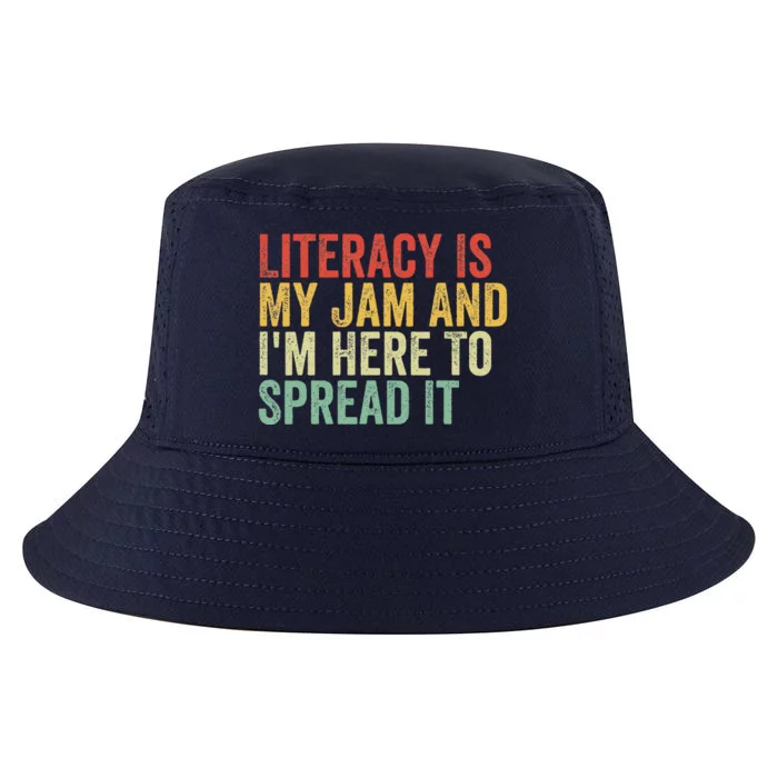 Funny Literacy Is My Jam And IM Here To Spread It Cool Comfort Performance Bucket Hat