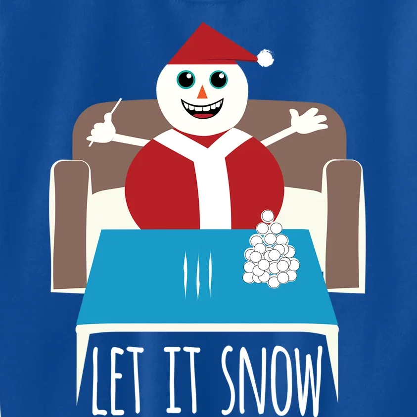 Funny Let It Snow Snow Removed Ban Drug Reference Xmas Gift Kids Sweatshirt