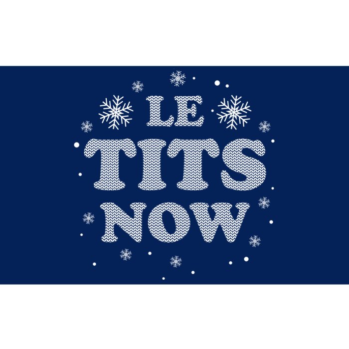 Funny Let It Snow Gift For Christmas Bumper Sticker