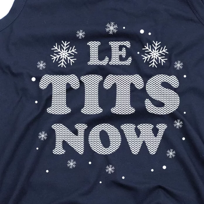 Funny Let It Snow Gift For Christmas Tank Top