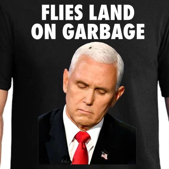 Flies Land On Garbage Mike Pence Debate Fly Pajama Set