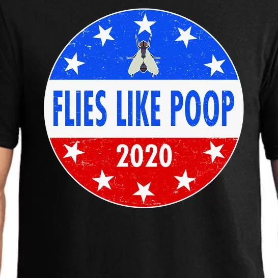 Flies Like Poop Emblem Mike Pence Fly Pajama Set