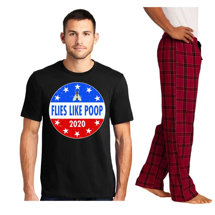 Flies Like Poop Emblem Mike Pence Fly Pajama Set