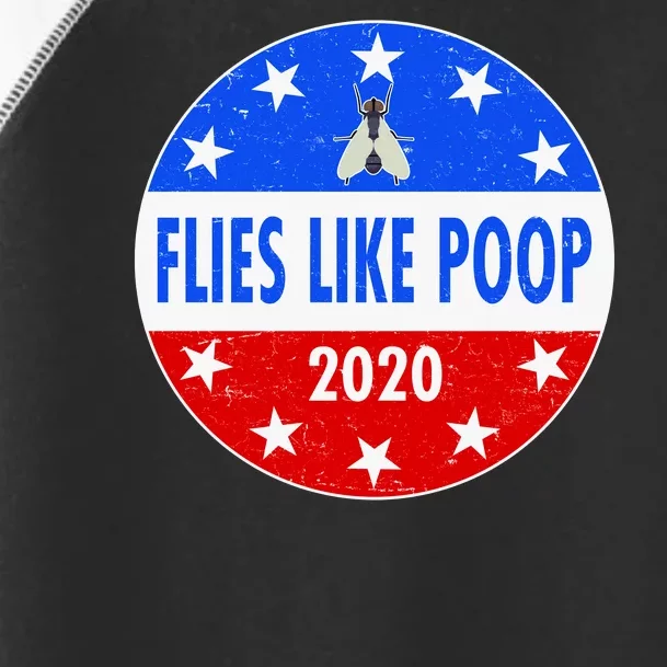 Flies Like Poop Emblem Mike Pence Fly Toddler Fine Jersey T-Shirt