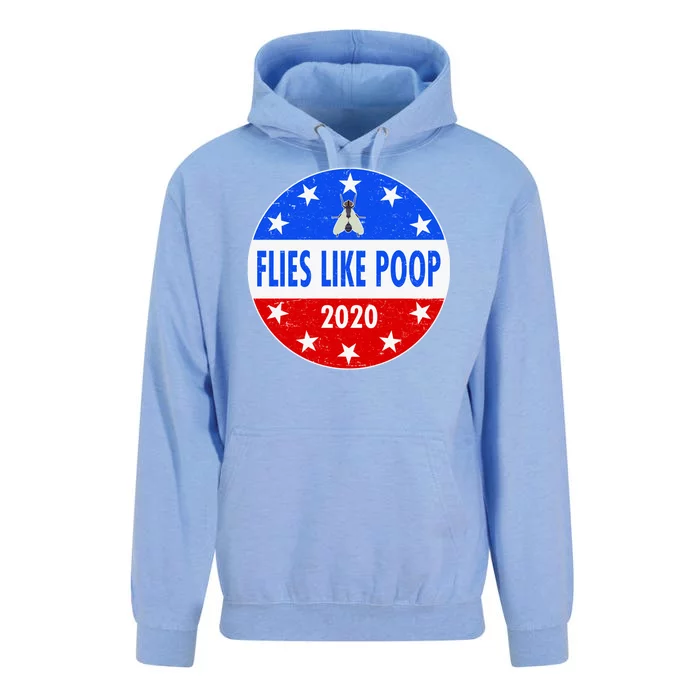 Flies Like Poop Emblem Mike Pence Fly Unisex Surf Hoodie