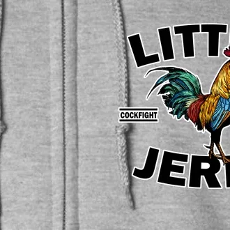 Funny Little Jerry Cockfight Champion 1 Full Zip Hoodie