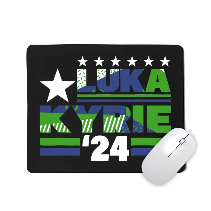 Funny Luka Kyrie 24 For President Kyrie First Name Mousepad