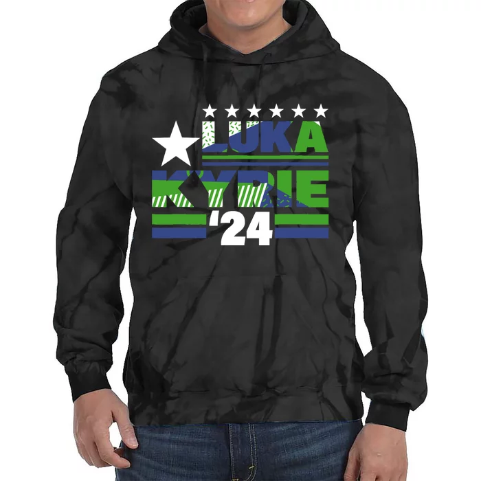 Funny Luka Kyrie 24 For President Kyrie First Name Tie Dye Hoodie