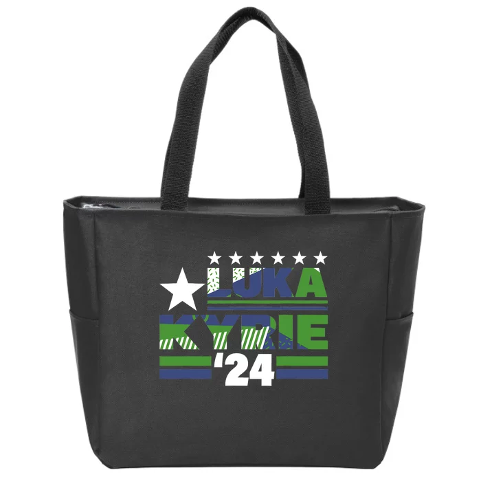 Funny Luka Kyrie 24 For President Kyrie First Name Zip Tote Bag