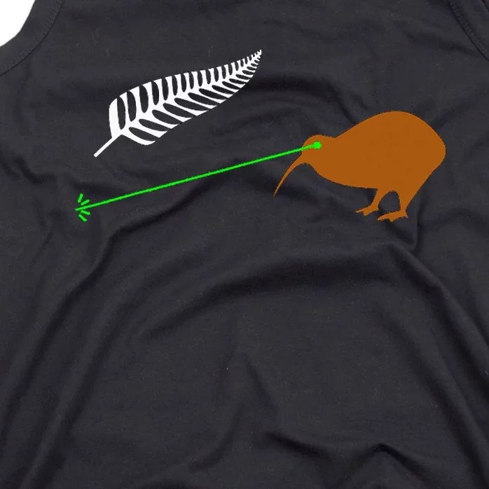 Funny Laser Kiwi Flag New Zealand Popular Choice Tank Top