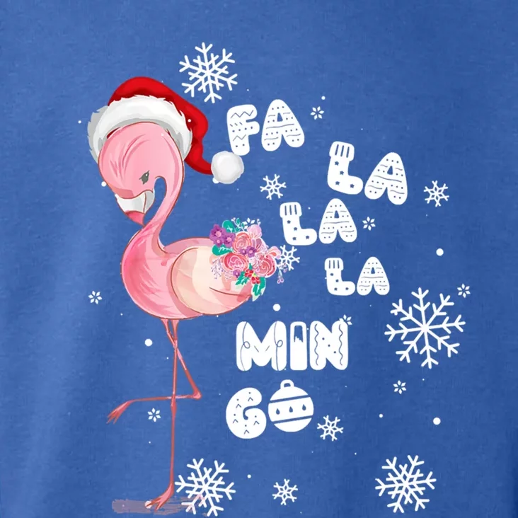 Fa La La La Mingo Flamingo For Christmas Xmas Flamingo Lover Funny Gift Toddler Hoodie