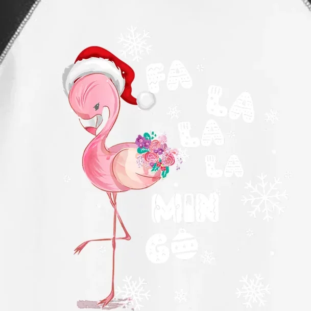 Fa La La La Mingo Flamingo For Christmas Xmas Flamingo Lover Funny Gift Toddler Fine Jersey T-Shirt