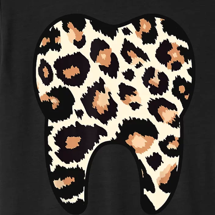 Funny Leopard Leo Dental Hygienist Teeth Assistant Dentistry ChromaSoft Performance T-Shirt