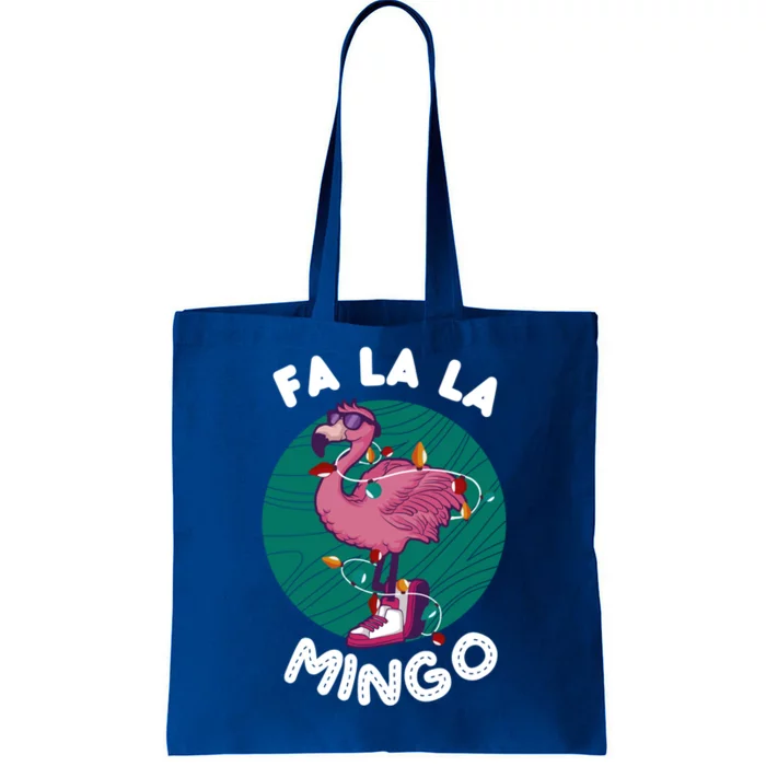 Fa La La Mingo Flamingo Chistmas Season Gift Tote Bag