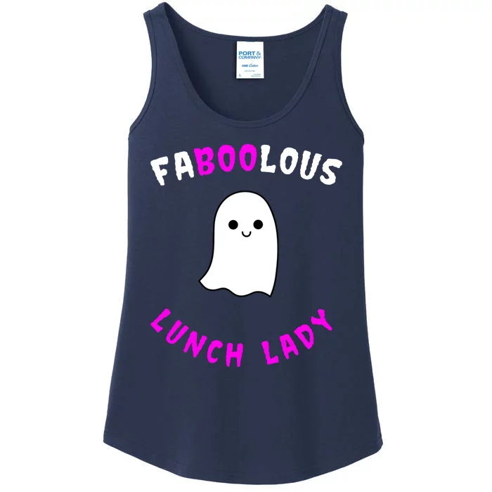 Faboolous Lunch Lady Ladies Essential Tank