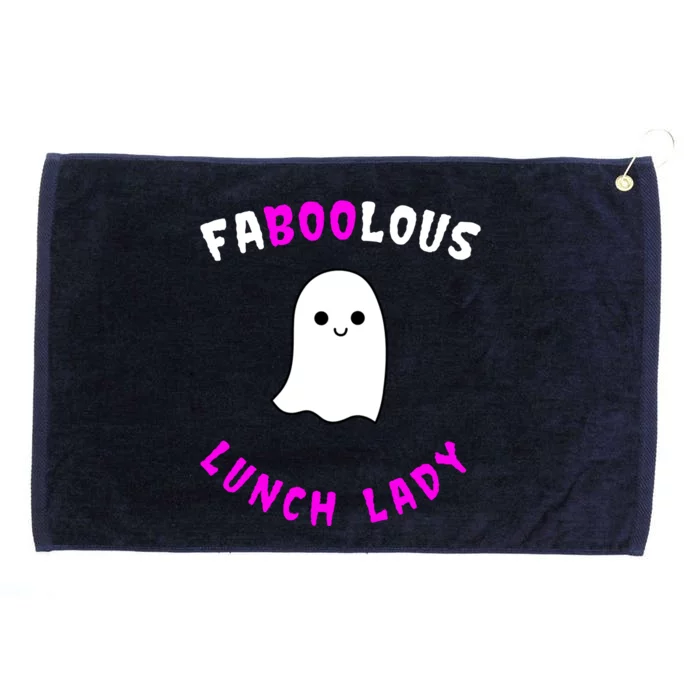 Faboolous Lunch Lady Grommeted Golf Towel