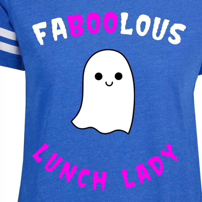 Faboolous Lunch Lady Enza Ladies Jersey Football T-Shirt