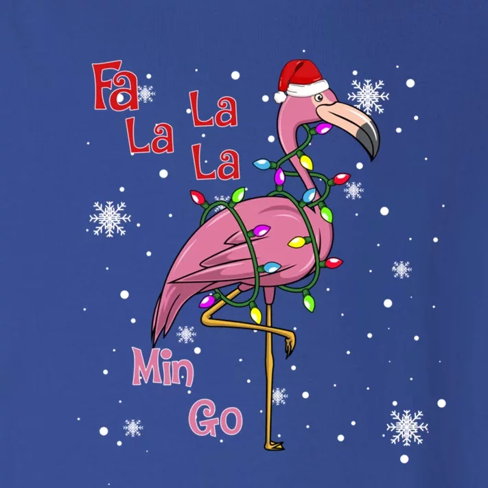 Fa La La La Mingo Flamingo Lover Matching Funny Christmas Cool Gift Toddler Long Sleeve Shirt