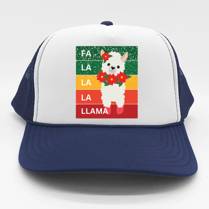 Fa La La Lama Alpaca Trucker Hat