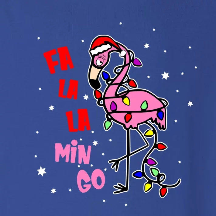 Fa La La La Mingo Flamingo Tree Christmas Sweater Xmas Gift Toddler Long Sleeve Shirt