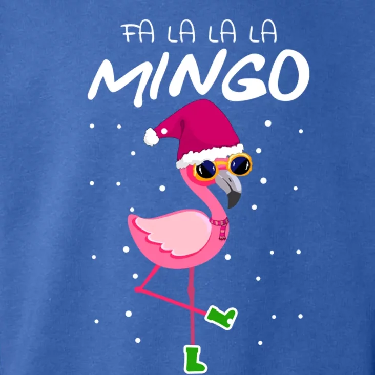 Fa La La La Mingo Funny Flamingo Lover Gift Toddler Hoodie