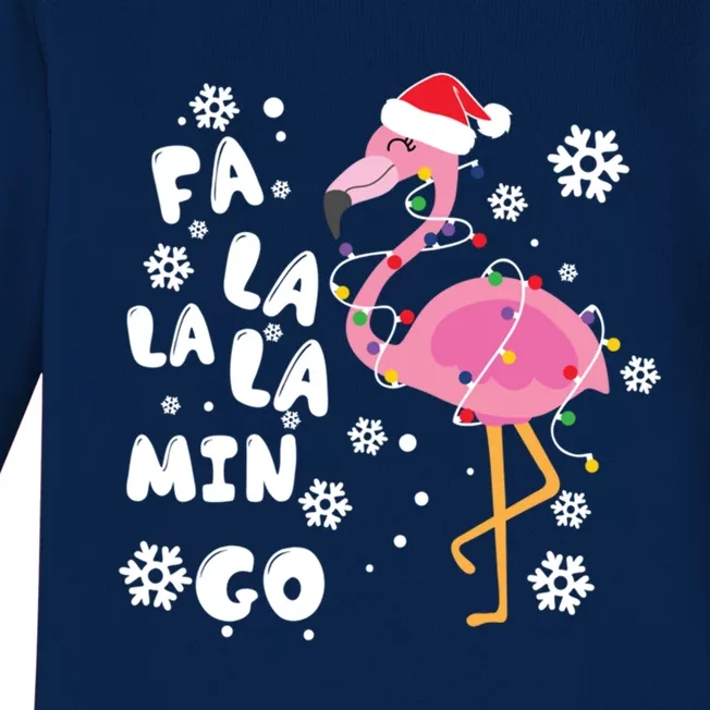 Fa La La La Mingo Time Cute Gift Baby Long Sleeve Bodysuit