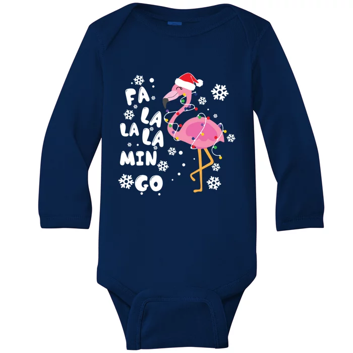 Fa La La La Mingo Time Cute Gift Baby Long Sleeve Bodysuit