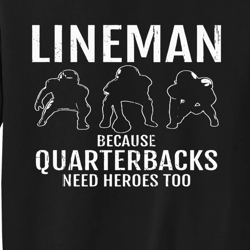 Football Lineman & Linemen Offensive Position Team Sweatshirt