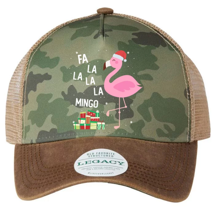 Fa La La Mingo Gift Flaming Christmas Gift Legacy Tie Dye Trucker Hat