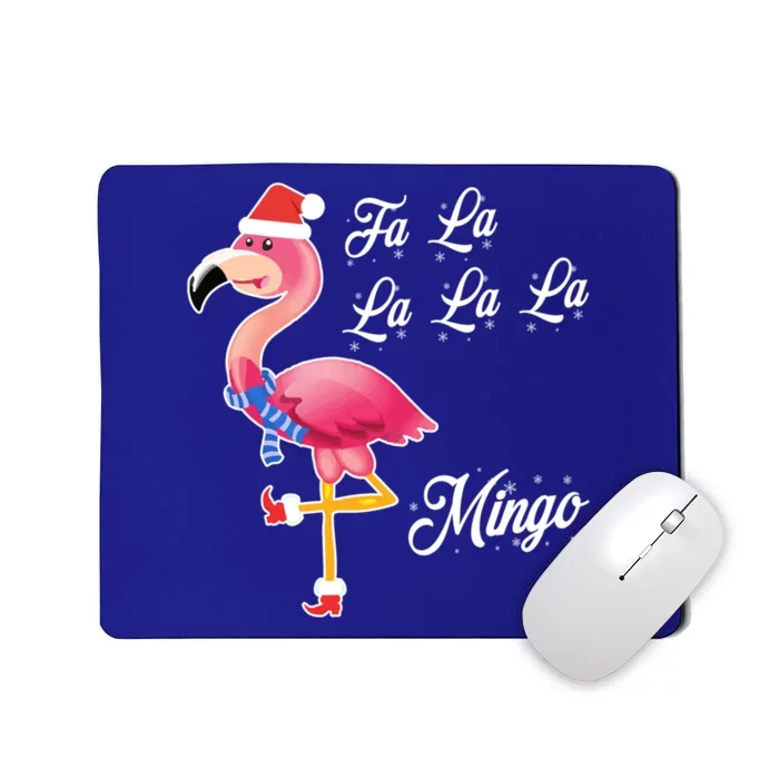 Fa La La Mingo Flamingo Cute Funny Christmas Gift Great Gift Meaningful Gift Mousepad