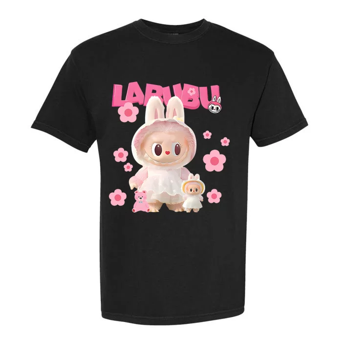 Funny Labubu Lover Cute Labubu The Monsters Garment-Dyed Heavyweight T-Shirt