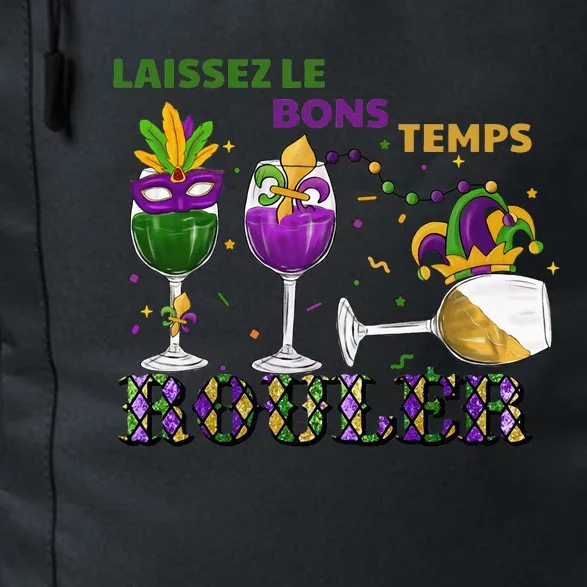 Funny Laissez Les Bons Temps Rouler Mardi Gras Daily Commute Backpack