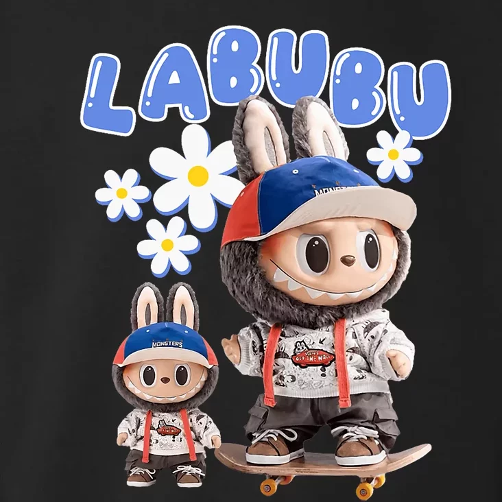 Funny Labubu Lover Cute Labubu Party Meme Toddler Hoodie