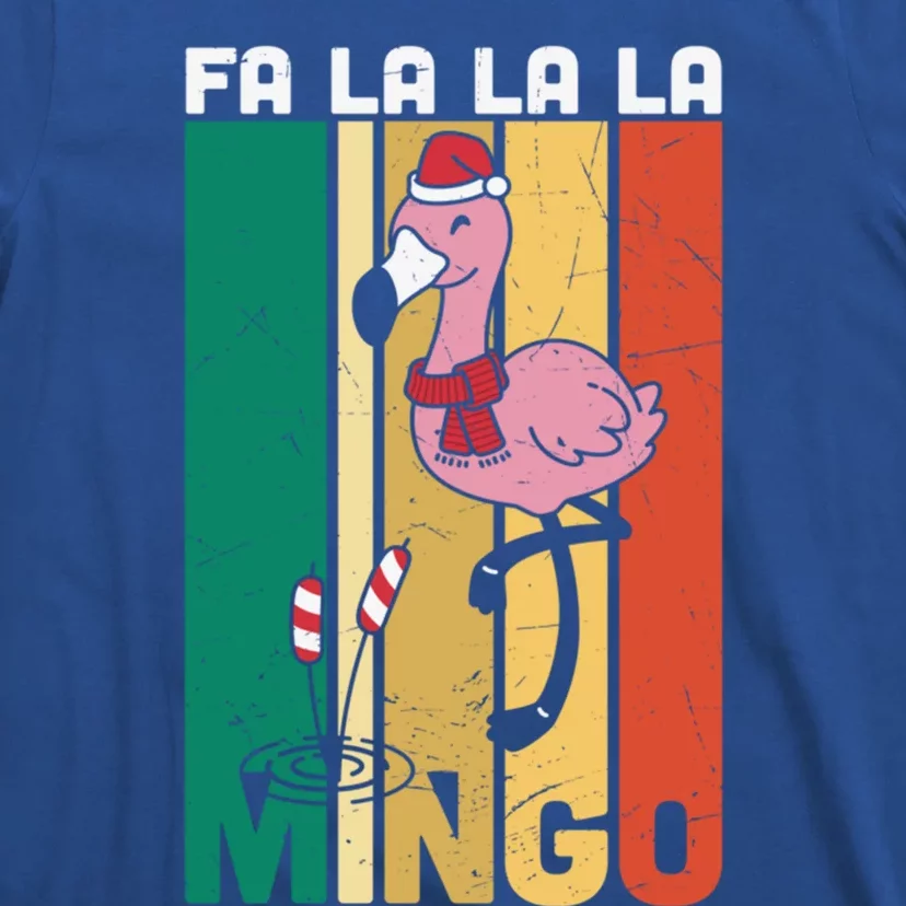 Fa La La La Mingo Flamingo Christmas In July Summer Xmas Cute Gift T-Shirt