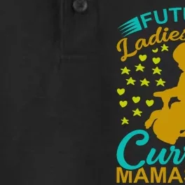 Future Ladies Man Current Mamas Boy Dry Zone Grid Performance Polo