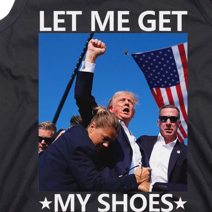 Funny Let Me Get My Shoes And Conquer Tank Top