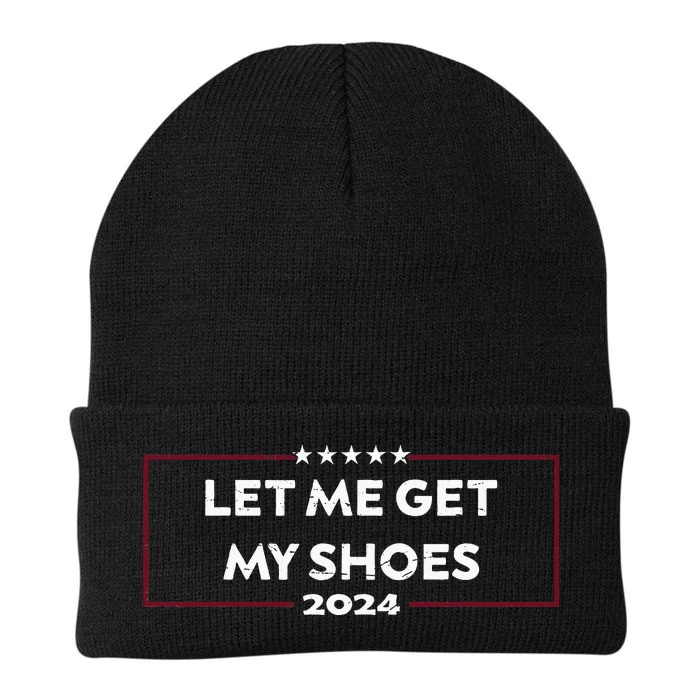 Funny Let Me Get My Shoes Knit Cap Winter Beanie