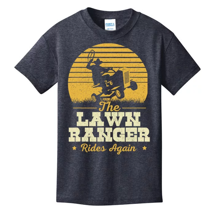 Funny Landscraper Mower Landscaping Kids T-Shirt