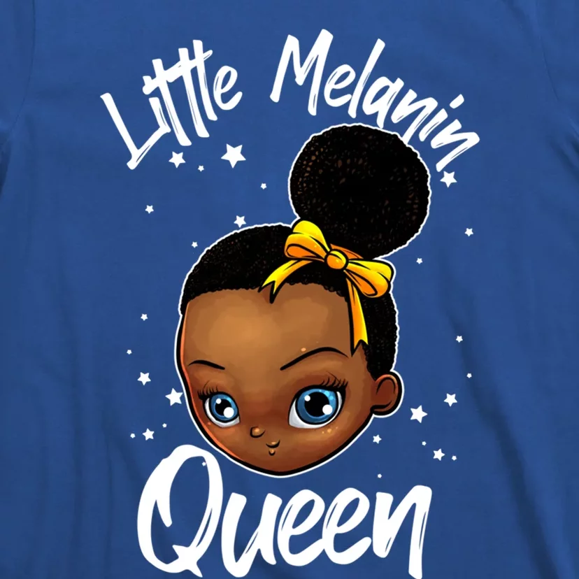 Funny Little Melanin Gift Black History Magic Gift T-Shirt