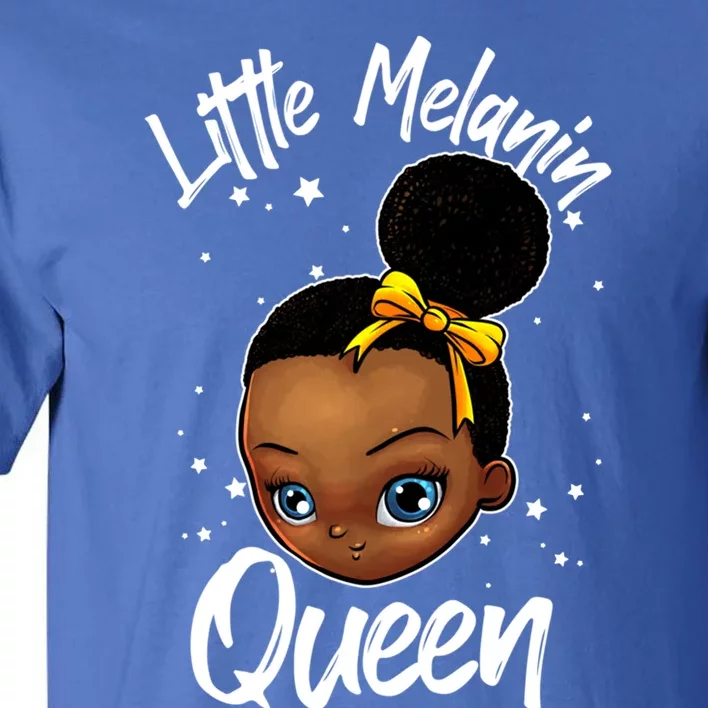 Funny Little Melanin Gift Black History Magic Gift Tall T-Shirt