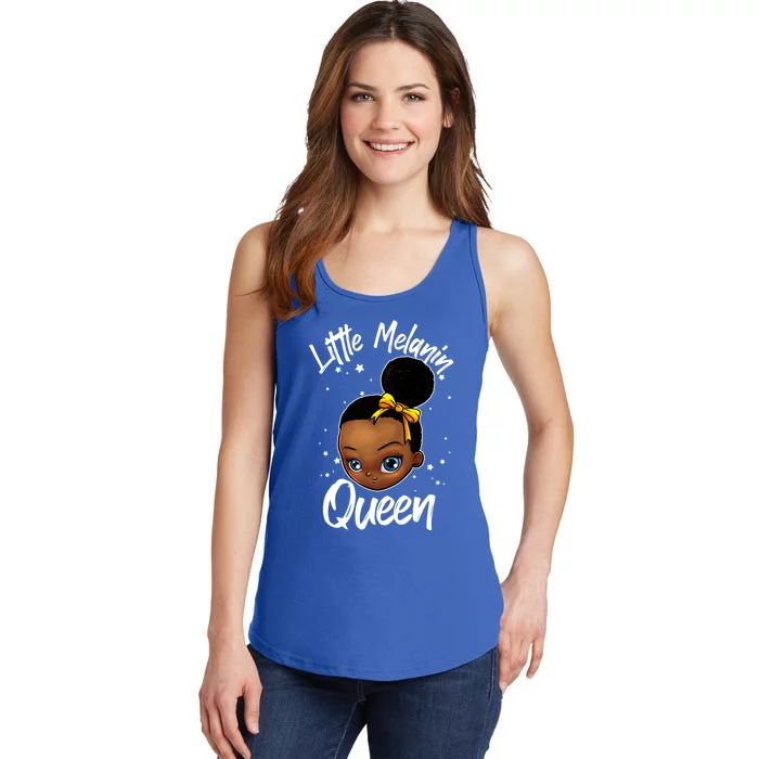 Funny Little Melanin Gift Black History Magic Gift Ladies Essential Tank