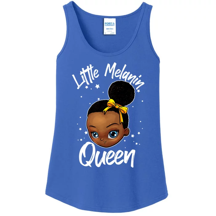 Funny Little Melanin Gift Black History Magic Gift Ladies Essential Tank