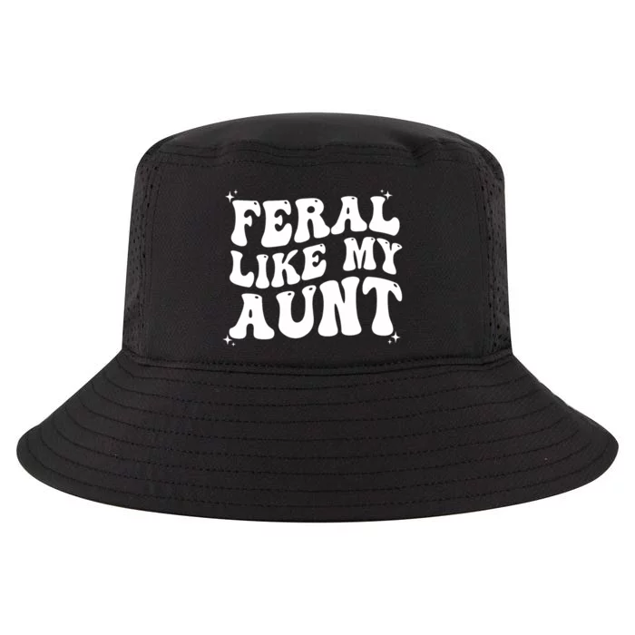 Feral Like My Aunt Cool Comfort Performance Bucket Hat