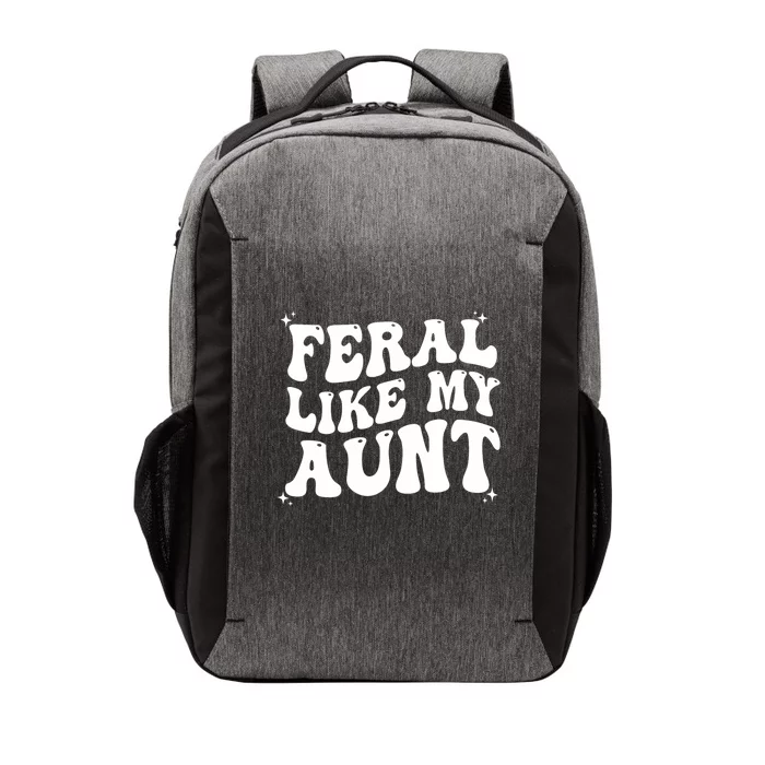 Feral Like My Aunt Vector Backpack