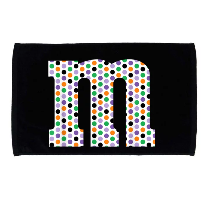 Funny Letter M Groups Halloween Team Costume Microfiber Hand Towel